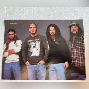 Pantera Band Pinup
